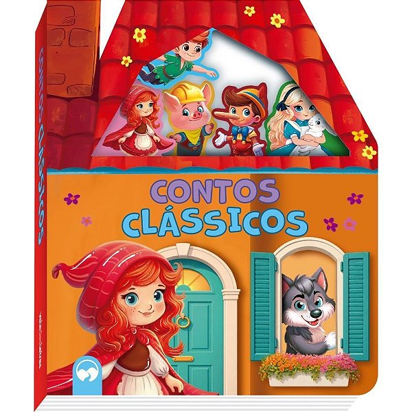 Livro Infantil Ilustrado Maleta Contos Classicos