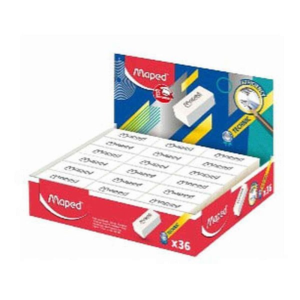 Borracha Branca Basique Technic 300 Display com 36
