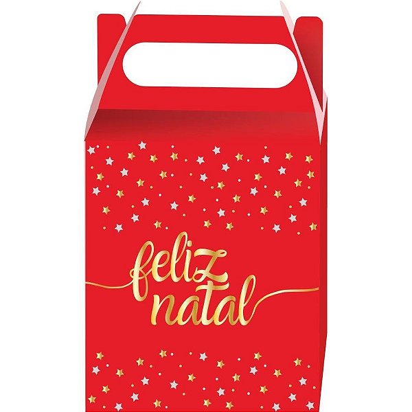 Embalagem para Panetone 18X18X18CM Caixa Constelação Pacote com 05