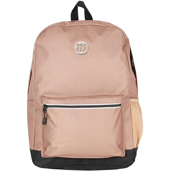 Mochila para Notebook Wilson Bolsos Laterais Marrom