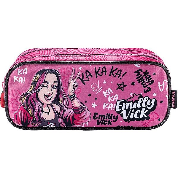 Estojo Duplo EMILLY VICK R Rosa