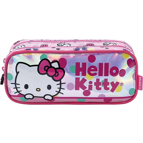Estojo Duplo Hello KITTY X