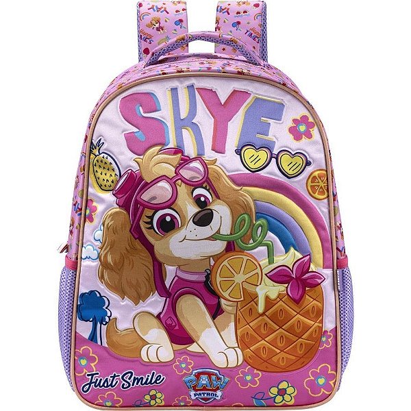 Mochila Infantil Patrulha Canina SKYE X GR