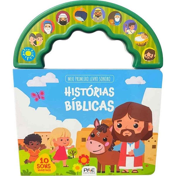 Livro Sonoro com ALÇA Hist.biblicas 10P