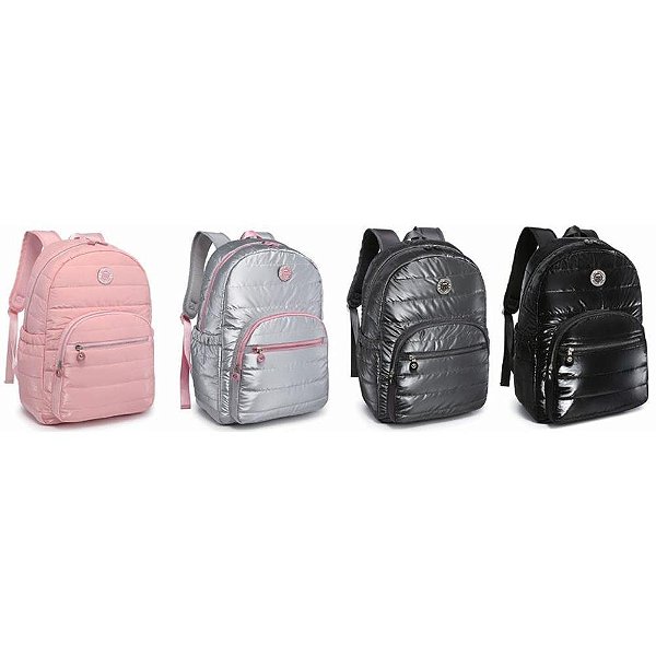Mochila Kika Matelasse Brilho 43CM
