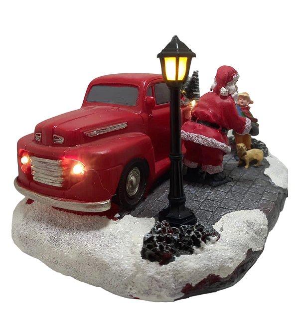 Cenário Decorativo Caminhonete do Papai Noel