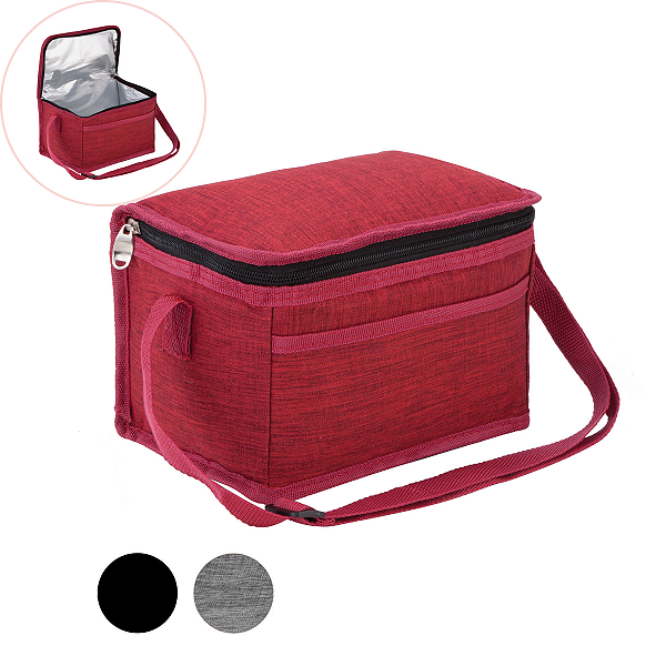 Bolsa Térmica Porta Marmita de Poliéster com Alça Ajustável