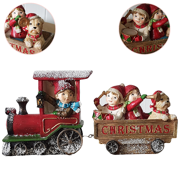 Trenzinho de Natal Kids & Pet