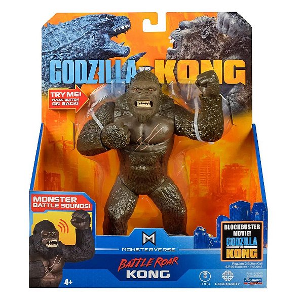 Godzilla vs Kong Boneco Colecionável 3551 Giant Kong