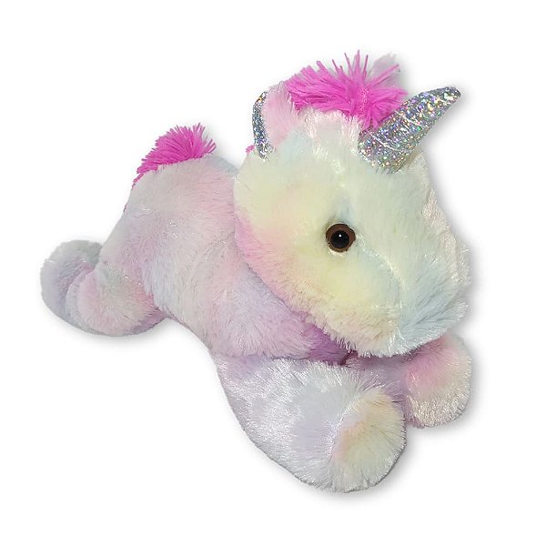 Unicórnio de Pelúcia Algodão Doce Fofy Toys BBL1623M