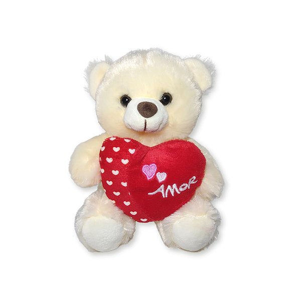 Ursinho de Pelúcia Fizzy Toys FC2597 Creme
