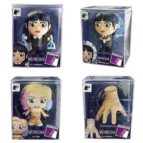 Kit 4 Bonecos Colecionáveis Fandom Box Classic