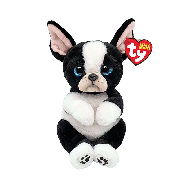 Bicho de Pelúcia Toyng Beanie Bellies Ty 47354 Buldogue Francês Tink