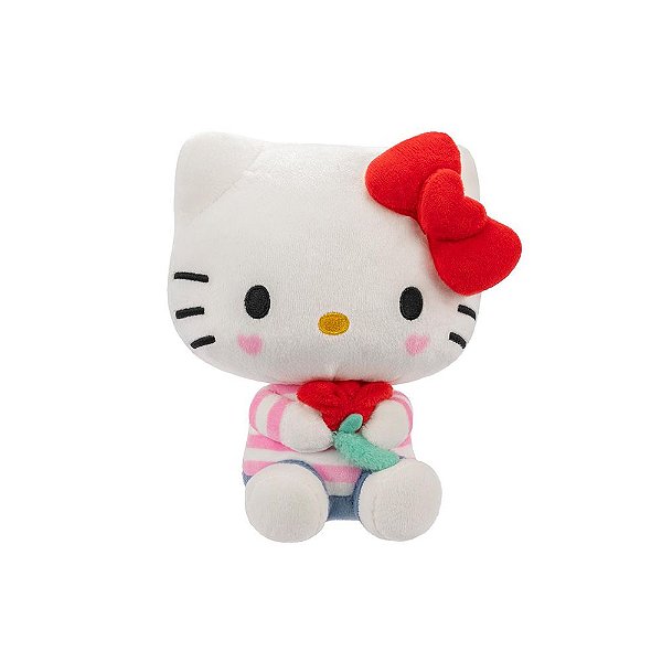 Bicho de Pelúcia Hello Kitty e Amigos Sunny 3874 Hello Kitty Rosa -  VALENTINA PRESENTES