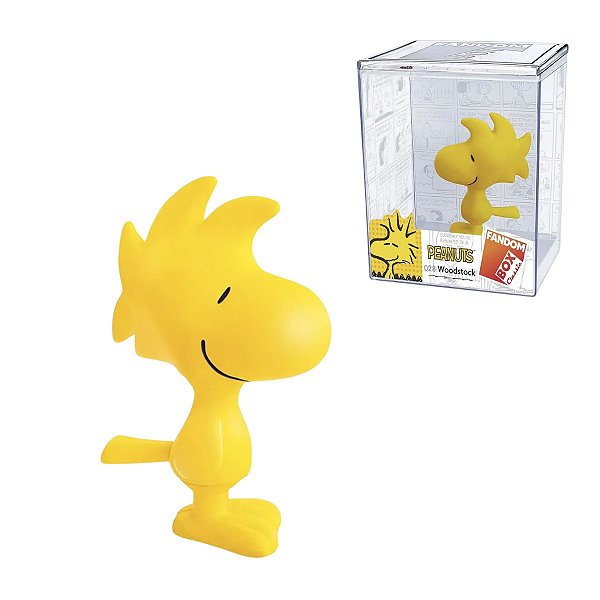 Boneco Colecionável Fandom Box Classic Woodstock Peanuts Oficial