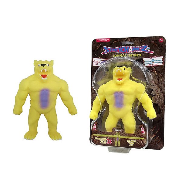 Boneco Que Estica Stretchapalz Animal Series 2957 Jacka