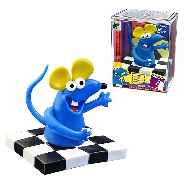 Boneco Ratinho Castelo Rá-Tim-Bum Fandom Box Classic Figura Colecionável