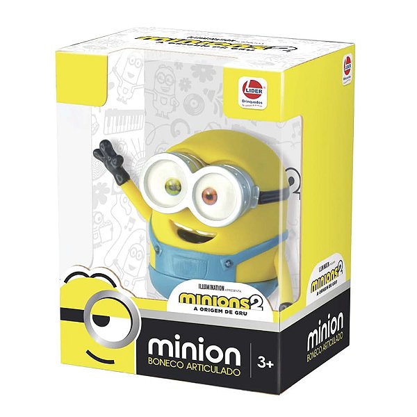 Boneco Articulável Lider Minion Bob Meu Malvado Favorito 2788