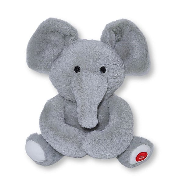 Bicho de Pelúcia Toyng Talkin Pets Achou!  48850 Elefante