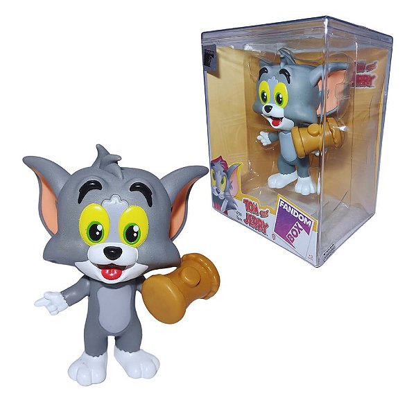 Boneco Colecionável Fandom Box Tom e Jerry 3475 Gato Tom