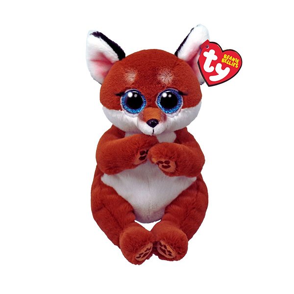 Bicho de Pelúcia Ty Beanie Bellies Witt 47354 – Raposa Fofinha e Charmosa da Toyng para Amar e Colecionar!
