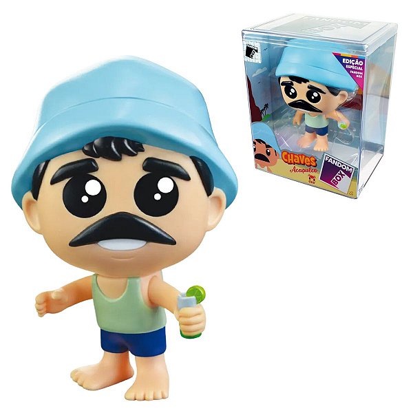 Boneco Colecionável Seu Madruga Acapulco Fandom Box 3491 – Turma do Chaves para Fãs!