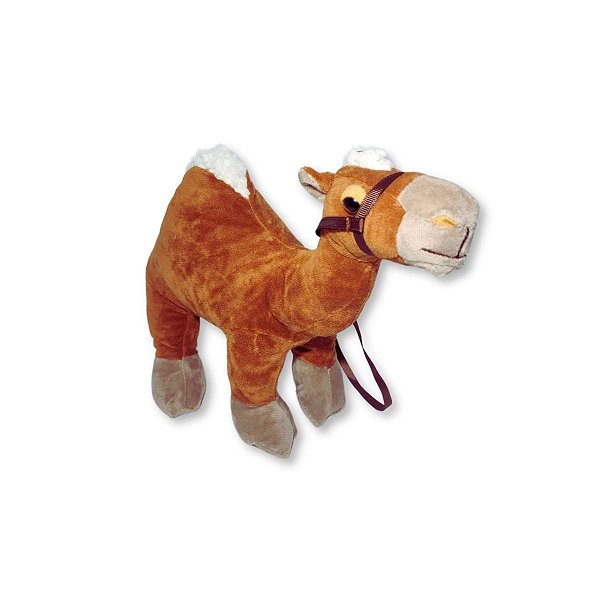 Dromedário de Pelúcia Fizzy Toys Fofo, Macio e Antialérgico para Crianças, Colecionar, Presentear ou Decorar