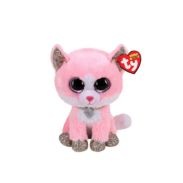 Bicho de Pelúcia Ty Beanie Boos 44098 Gatinha Fiona
