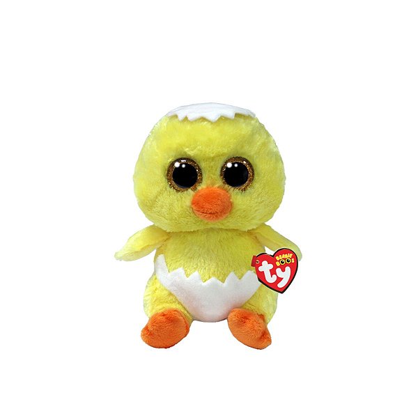 Bicho de Pelúcia Ty Beanie Boos 44098 Pintinho Peetie