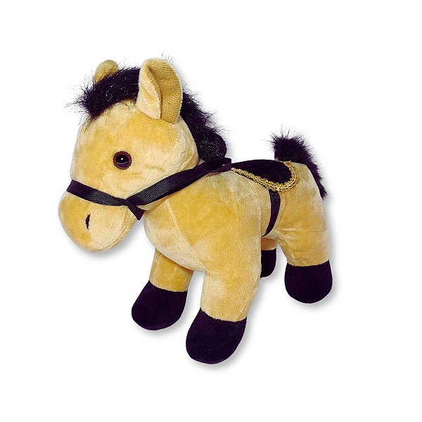 Cavalo de Pelúcia Fizzy Toys FC2831 Caramelo Valente