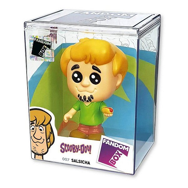 Boneco Colecionável Salsicha Scooby-Doo! Fandom Box 3252 Articulado para Fãs e Colecionadores