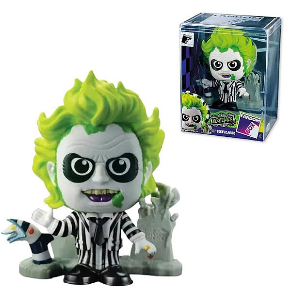Boneco Colecionável Fandom Box Beetlejuice Os Fantasmas Se Divertem