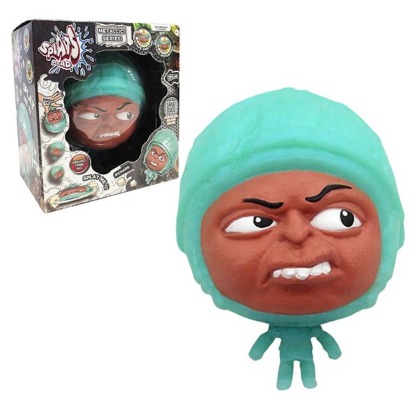 Brinquedo Splats Head Boneco Elástico Que Estica e Amassa Richard