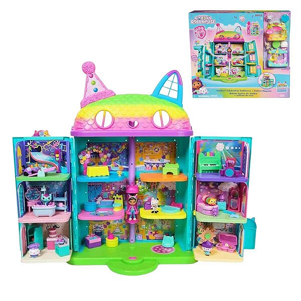 A Casa Mágica de Gabby Playset Celebração Casa Nova com