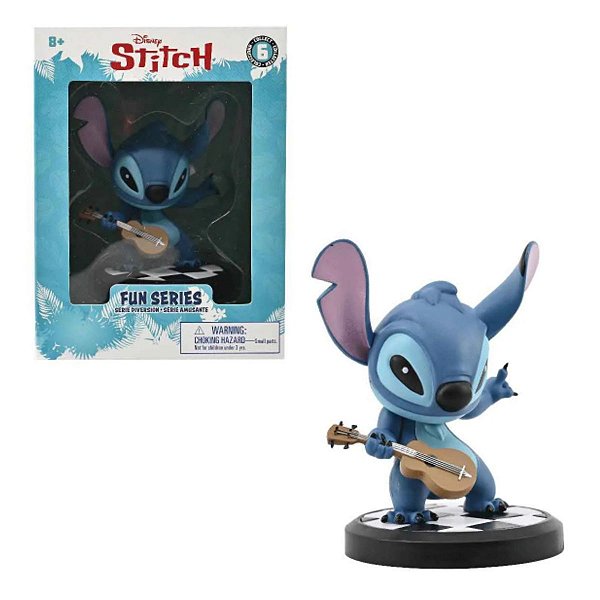 Boneco Colecionável Stitch Yume Hero - Rico em Detalhes, Exclusivo e Perfeito para Presentear Guitarrista