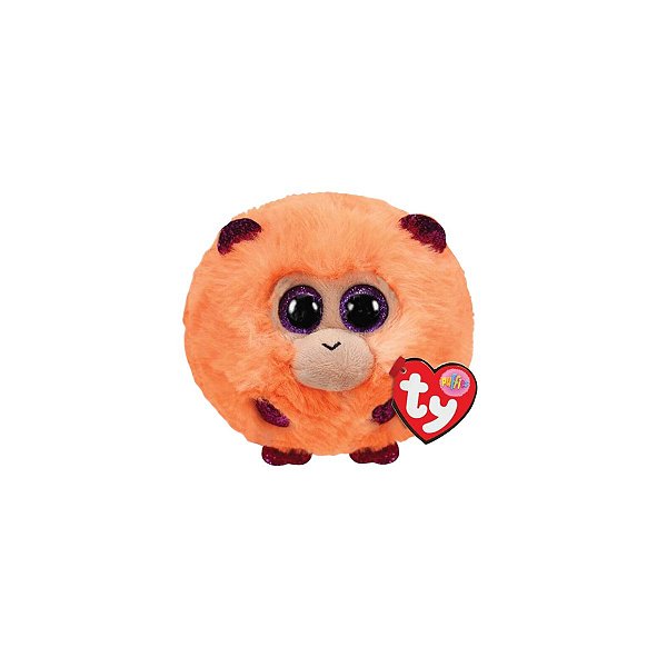 Bicho de Pelúcia Colecionável Ty Beanie Balls Toyng - Personagem Coconut com Selo de Segurança