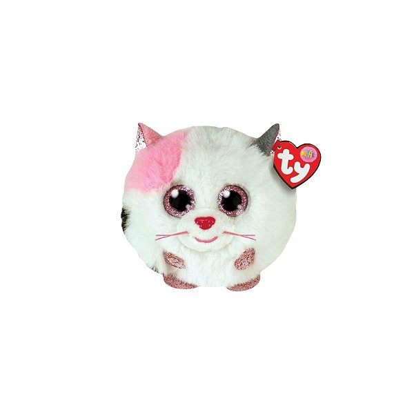 Pelúcia Ty Beanie Balls Toyng Redondinha e Fofa - Personagem Muffin, Presente Perfeito