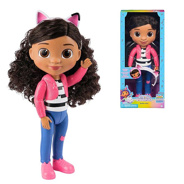 Boneca Gabby A Casa Mágica - Tiara Removível, Cabelo Estiloso e Detalhes Fiéis à Série