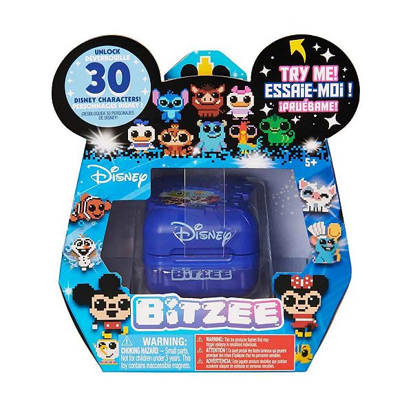 Bitzee Disney - Tecnologia Holográfica, Toque e Interaja com Mickey, Stitch, Moana e mais!