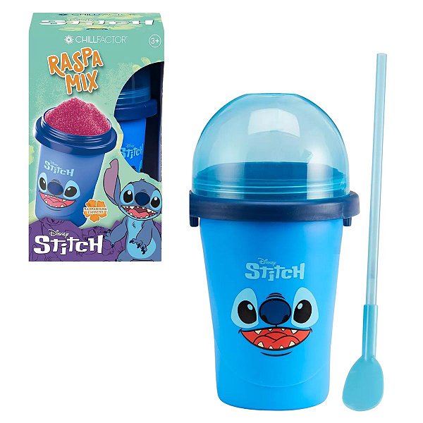 Copo Raspa Mix Stitch – Raspadinha Fácil e Refrescante, Ideal para o Verão e Diversão com a Família