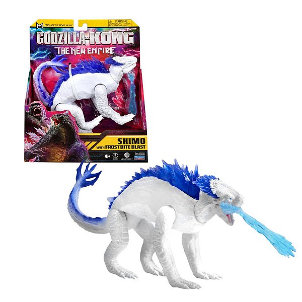 Boneco Shimo com Ataque Congelante Godzilla x Kong The New Empire 15cm Sunny