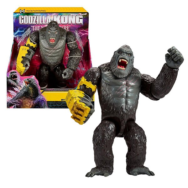Kong Gigante com Luva de Batalha B.E.A.S.T. – Brinquedo do Filme Godzilla x Kong da Sunny