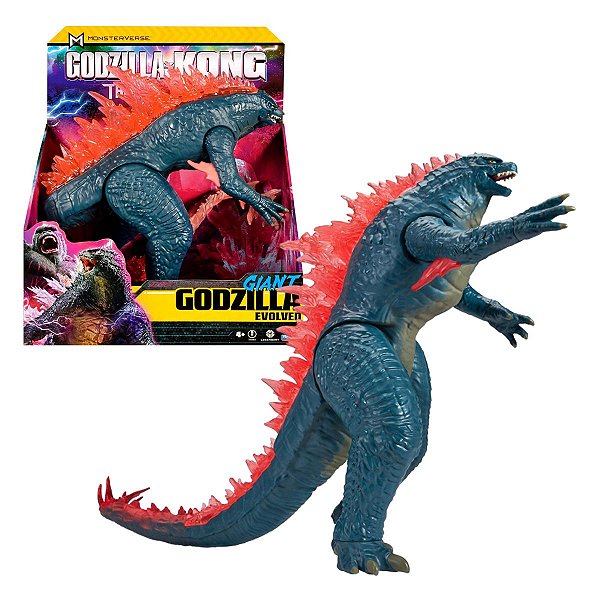 Boneco Godzilla Evolved com 40cm – Monsterverse – Versão Gigante Oficial do Filme da Sunny