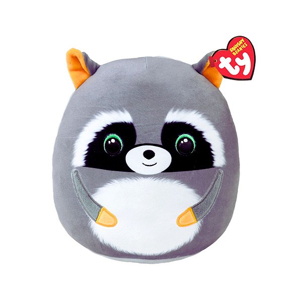 Pelúcia Guaxinim Sneaky Ty 22cm com Tag de Colecionador – Ideal para Presentear