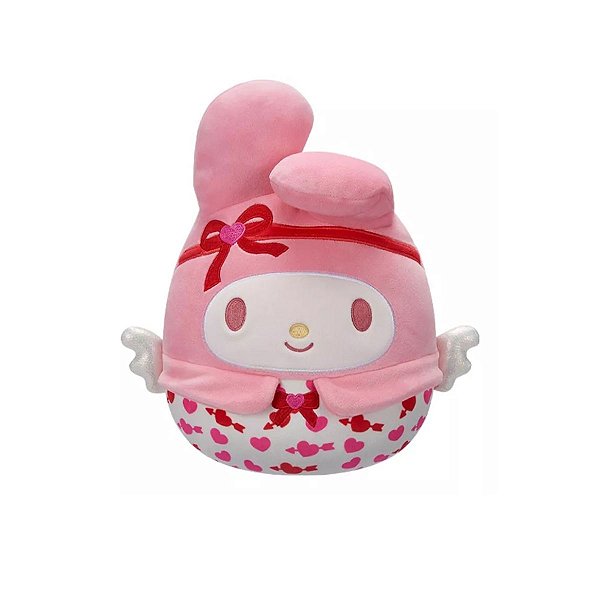 Bicho de Pelúcia My Melody Sanrio – Super Macia, Original, 27cm de Altura