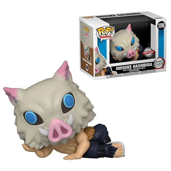 Funko Pop Demon Slayer Inosuke Hashibira #1090 Original Edição Especial