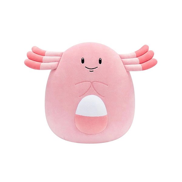 Pelúcia Pokémon Chansey Squishmallows Sunny Original 27cm – Super Macia e Colecionável