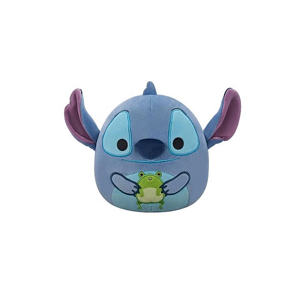 Pelúcia Stitch Squishmallows Disney Sunny Com Sapinho Original e Licenciada
