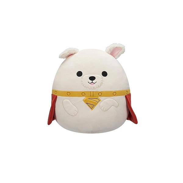 Pelúcia Squishmallows Krypto Supercão DC Comics 20cm Sunny Original