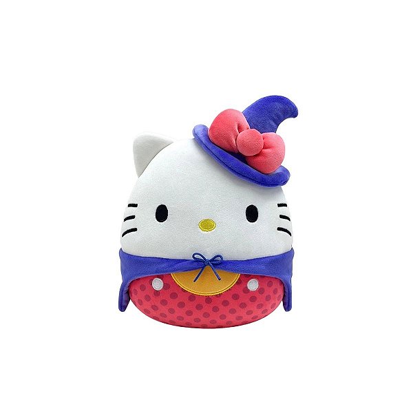 Pelúcia Squishmallows Hello Kitty 24cm Sunny Halloween Sanrio Oficial